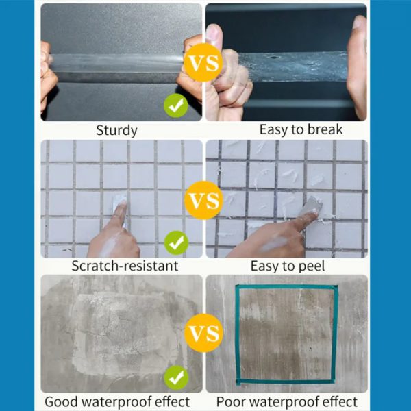 Super Strong Invisible Waterproof Anti-leakage Agent | Instant Repair Waterproof Anti-leakage Agent With Brush