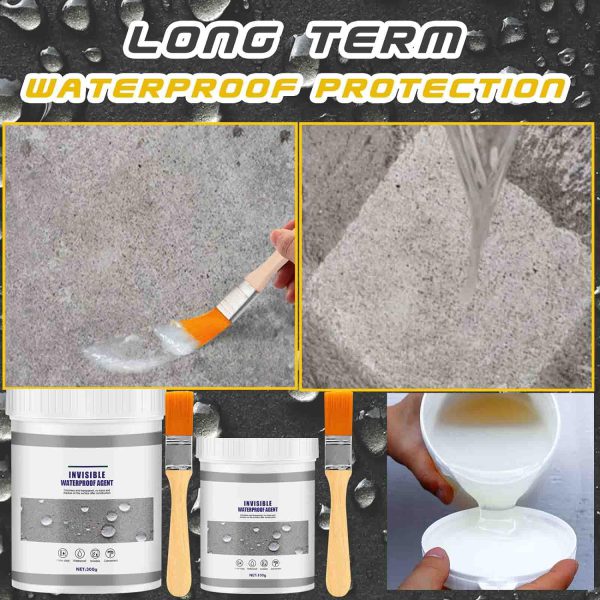 Super Strong Invisible Waterproof Anti-leakage Agent | Instant Repair Waterproof Anti-leakage Agent With Brush