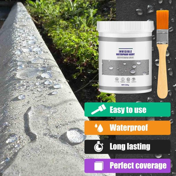 Super Strong Invisible Waterproof Anti-leakage Agent | Instant Repair Waterproof Anti-leakage Agent With Brush