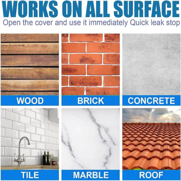 Super Strong Invisible Waterproof Anti-leakage Agent | Instant Repair Waterproof Anti-leakage Agent With Brush