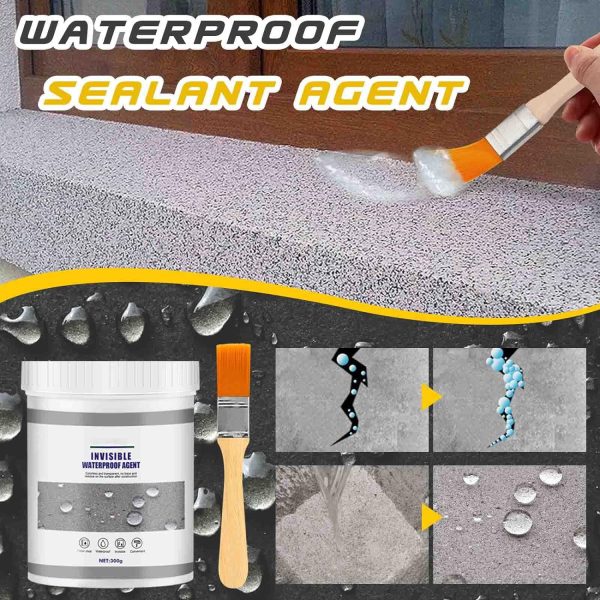 Super Strong Invisible Waterproof Anti-leakage Agent | Instant Repair Waterproof Anti-leakage Agent With Brush